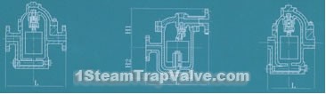 Bell-shaped float-type steam trap valve
