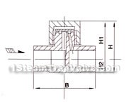 Stainless steel meter disc-type trap valve constructral diagram(pic2)